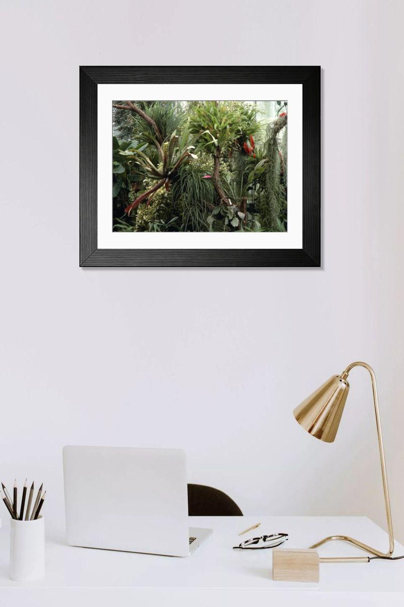 Shown hanging in a room: Modern 14"x12" (36x31cm)