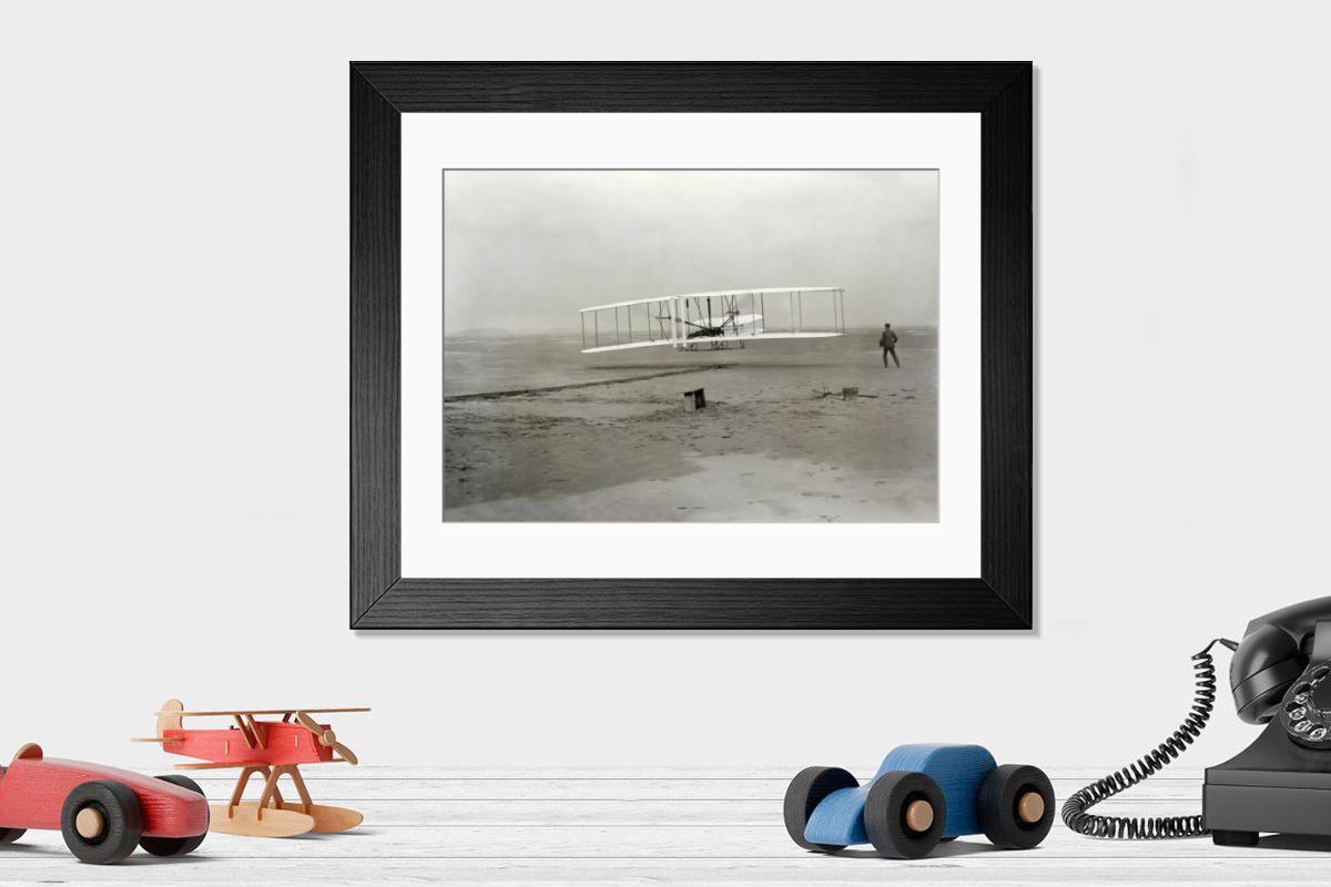 Shown hanging in a room: Modern 14"x12" (36x31cm)