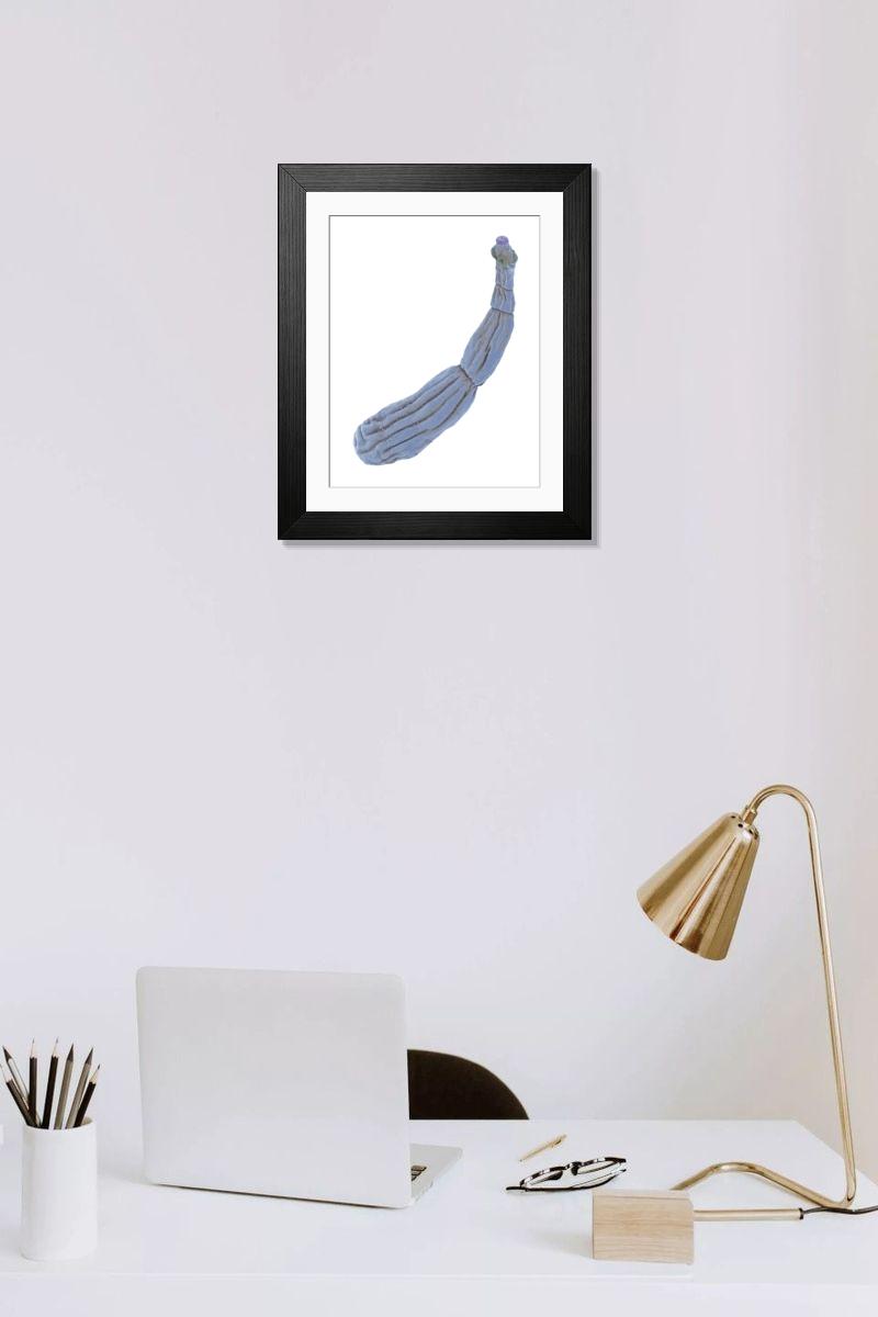Shown hanging in a room: Modern 14"x12" (36x31cm)