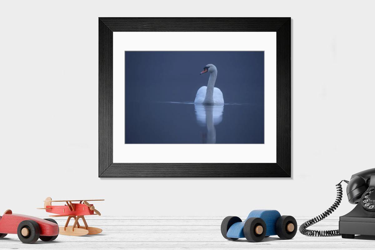 Shown hanging in a room: Modern 14"x12" (36x31cm)