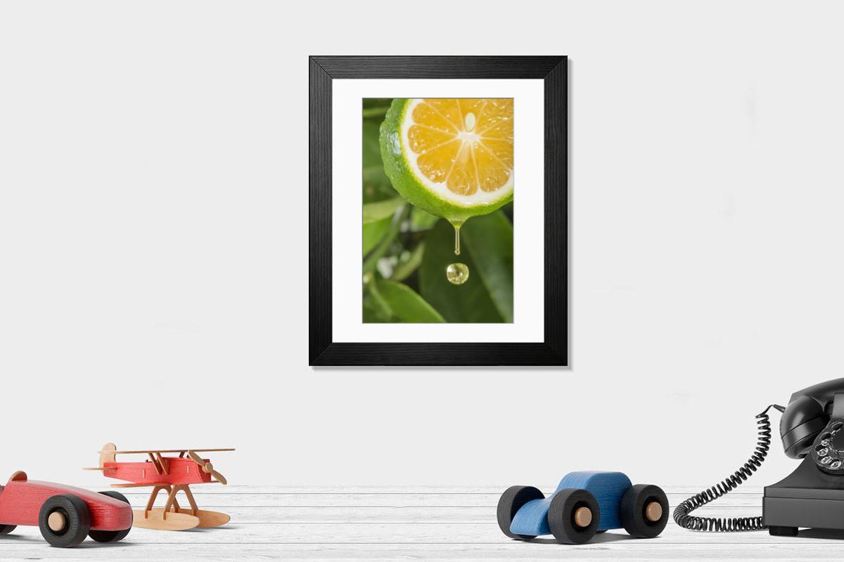 Shown hanging in a room: Modern 14"x12" (36x31cm)