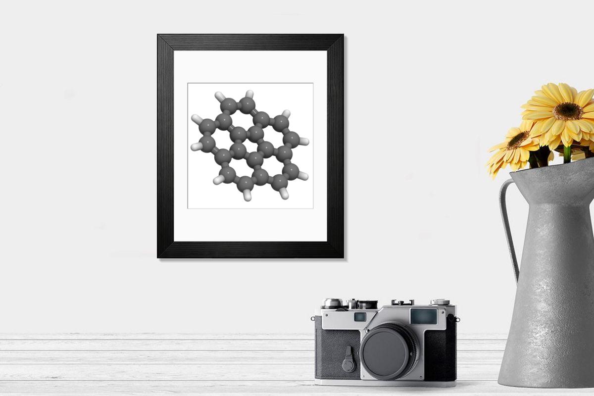 Shown hanging in a room: Modern 14"x12" (36x31cm)