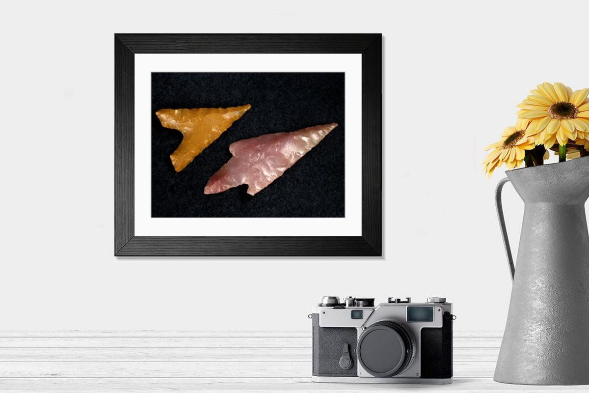 Shown hanging in a room: Modern 14"x12" (36x31cm)