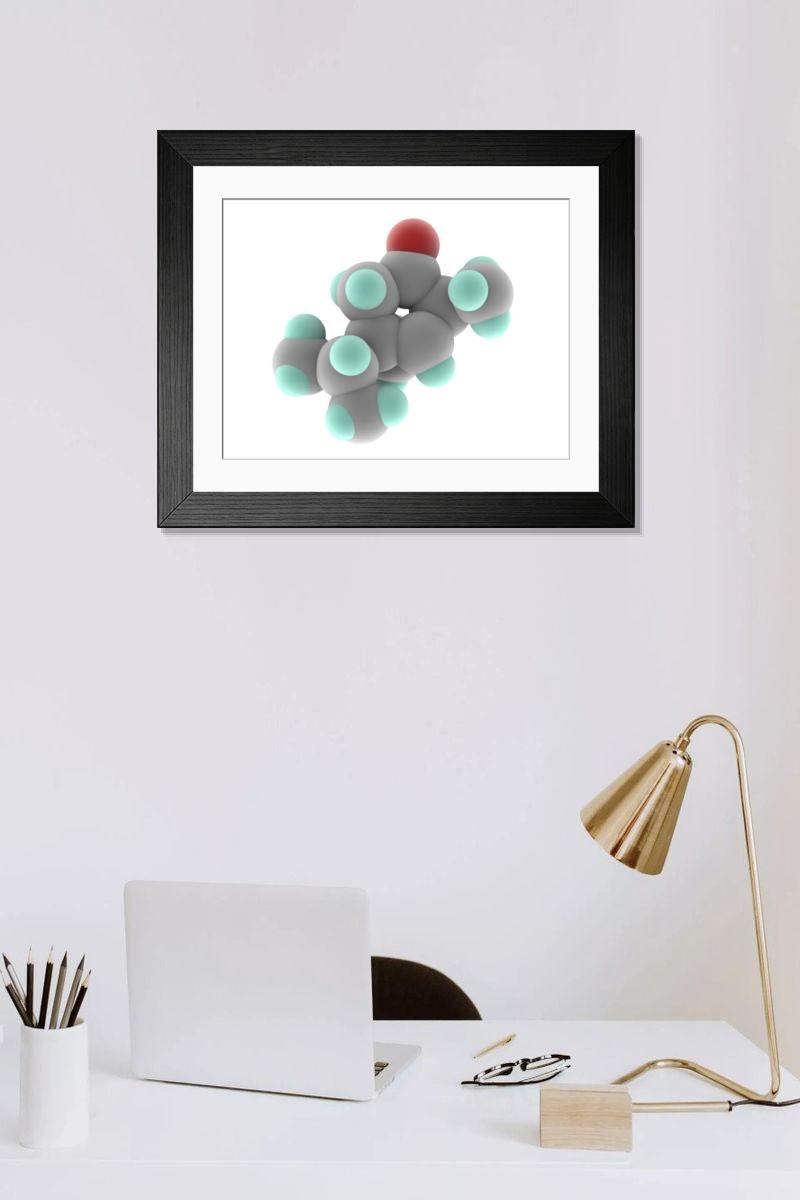 Shown hanging in a room: Modern 14"x12" (36x31cm)