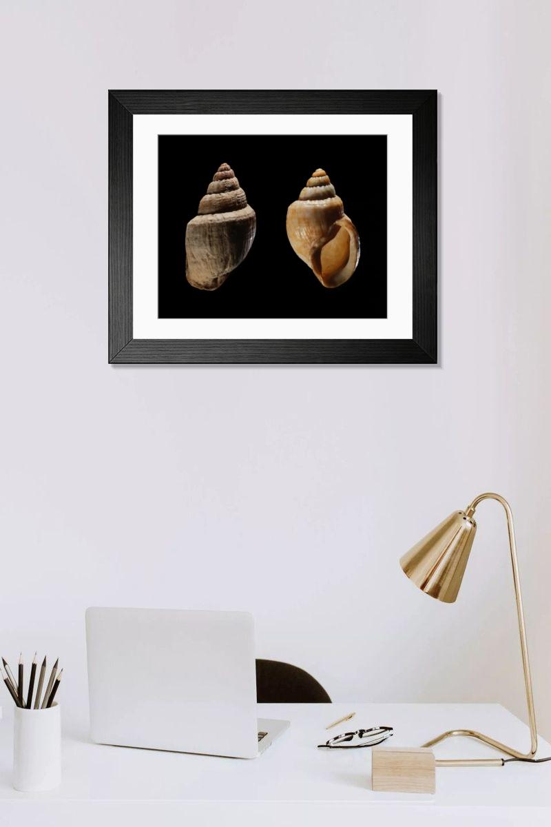 Shown hanging in a room: Modern 14"x12" (36x31cm)