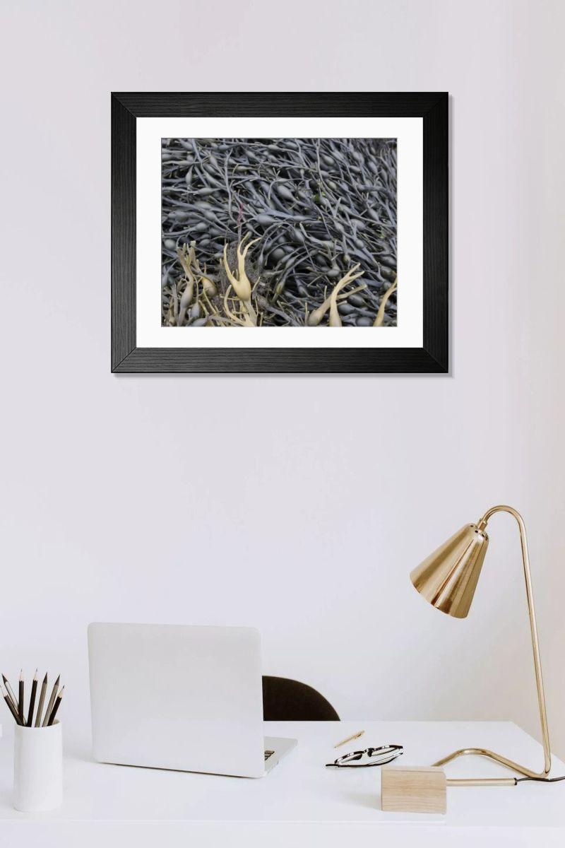 Shown hanging in a room: Modern 14"x12" (36x31cm)