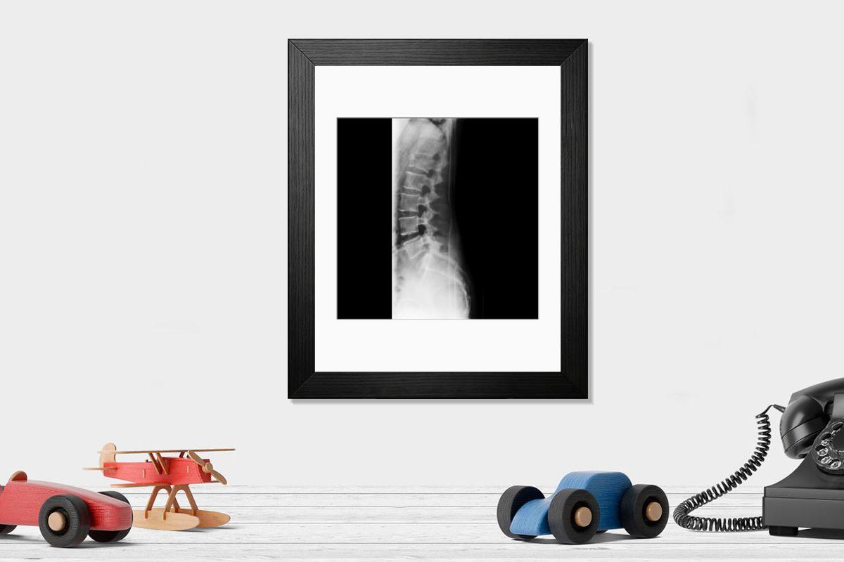 Shown hanging in a room: Modern 14"x12" (36x31cm)