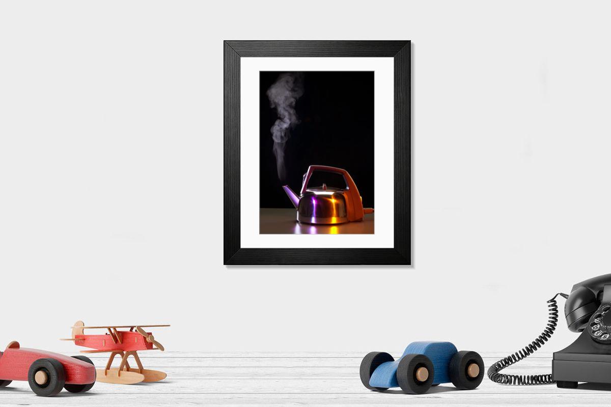 Shown hanging in a room: Modern 14"x12" (36x31cm)