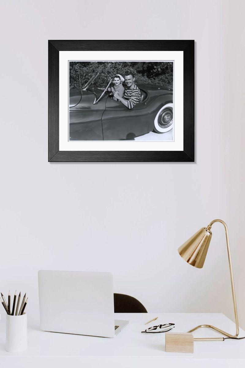 Shown hanging in a room: Modern 14"x12" (36x31cm)