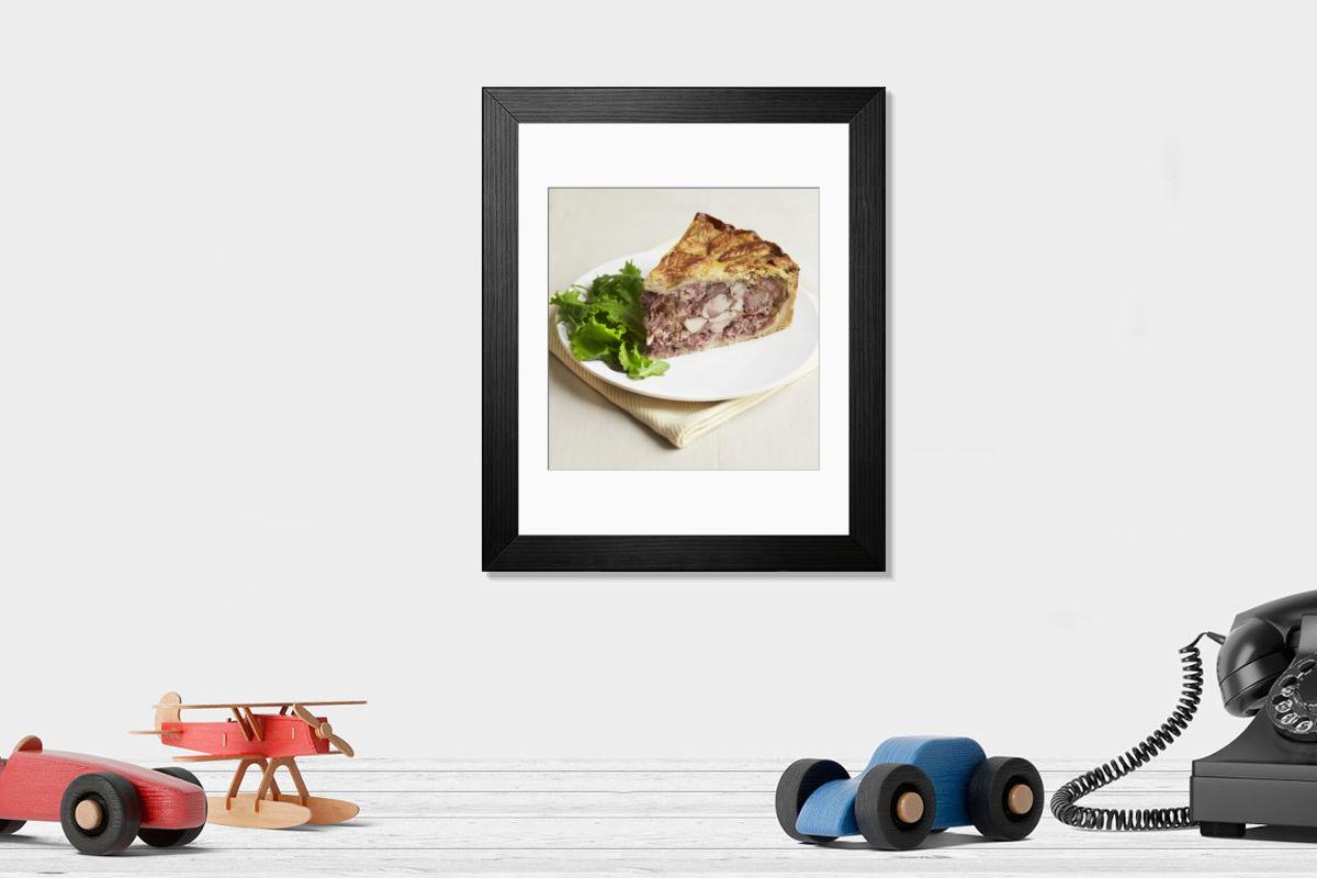 Shown hanging in a room: Modern 14"x12" (36x31cm)