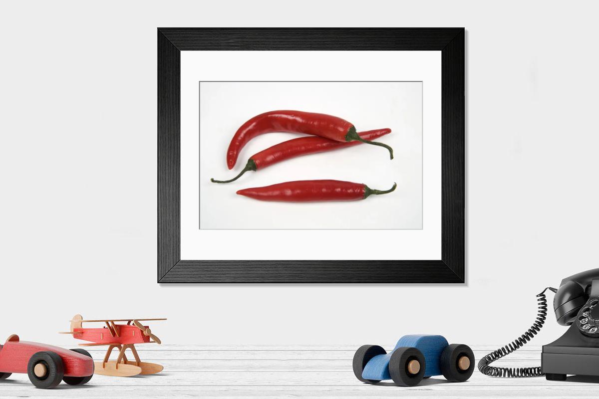 Shown hanging in a room: Modern 14"x12" (36x31cm)