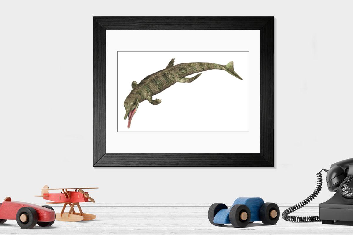 Shown hanging in a room: Modern 14"x12" (36x31cm)