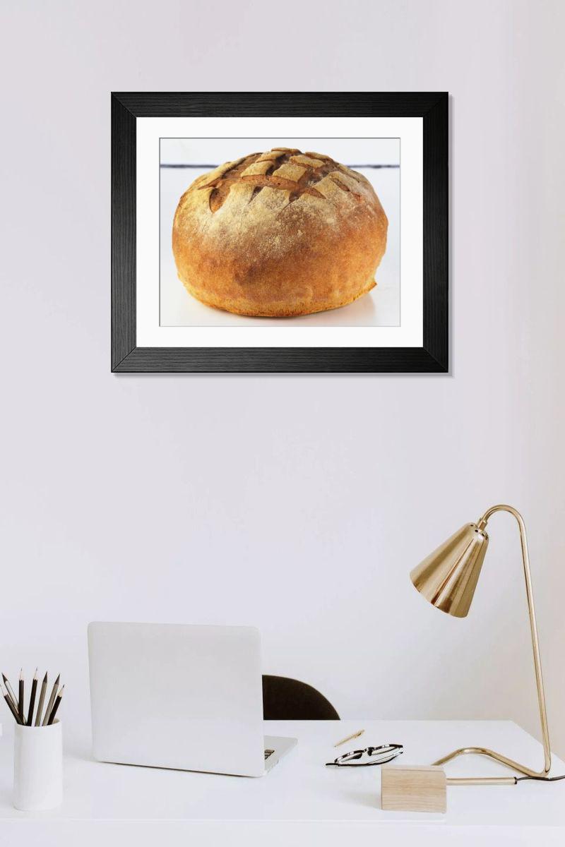 Shown hanging in a room: Modern 14"x12" (36x31cm)