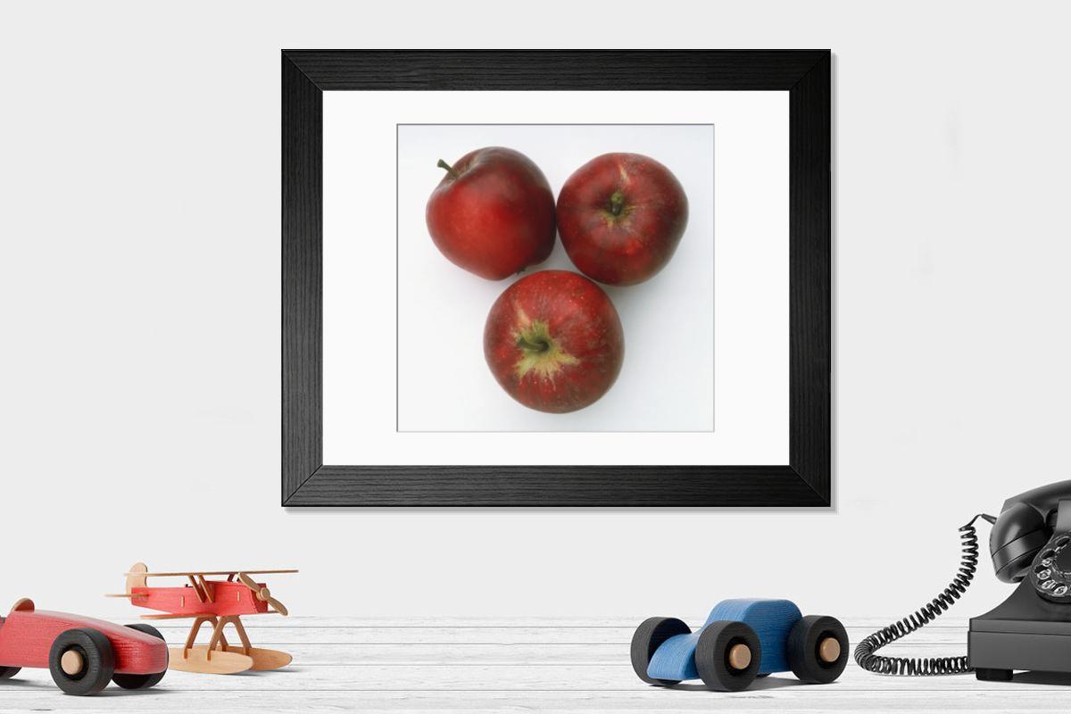 Shown hanging in a room: Modern 14"x12" (36x31cm)