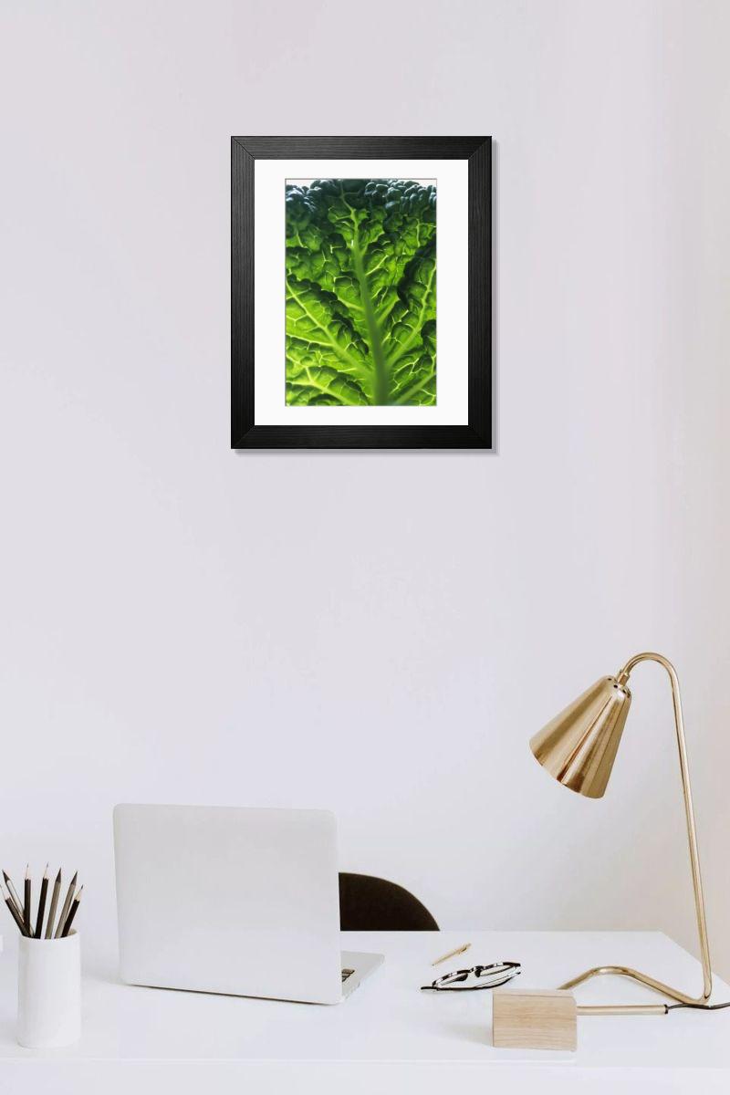 Shown hanging in a room: Modern 14"x12" (36x31cm)