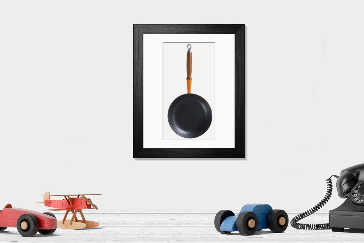 Shown hanging in a room: Modern 14"x12" (36x31cm)