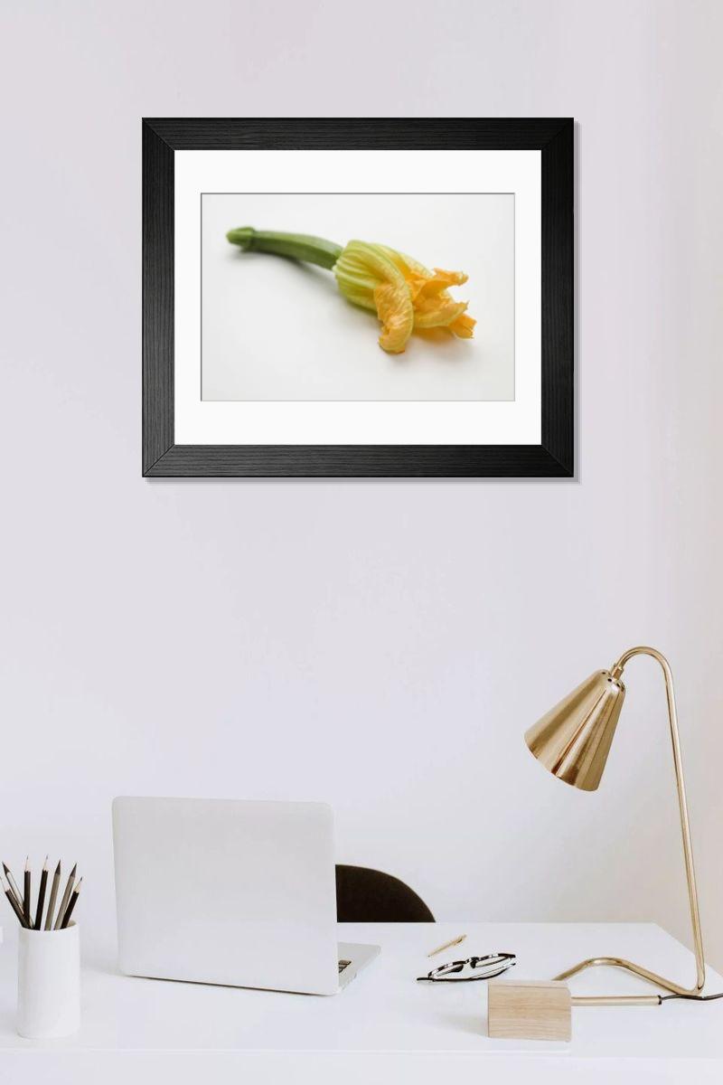 Shown hanging in a room: Modern 14"x12" (36x31cm)