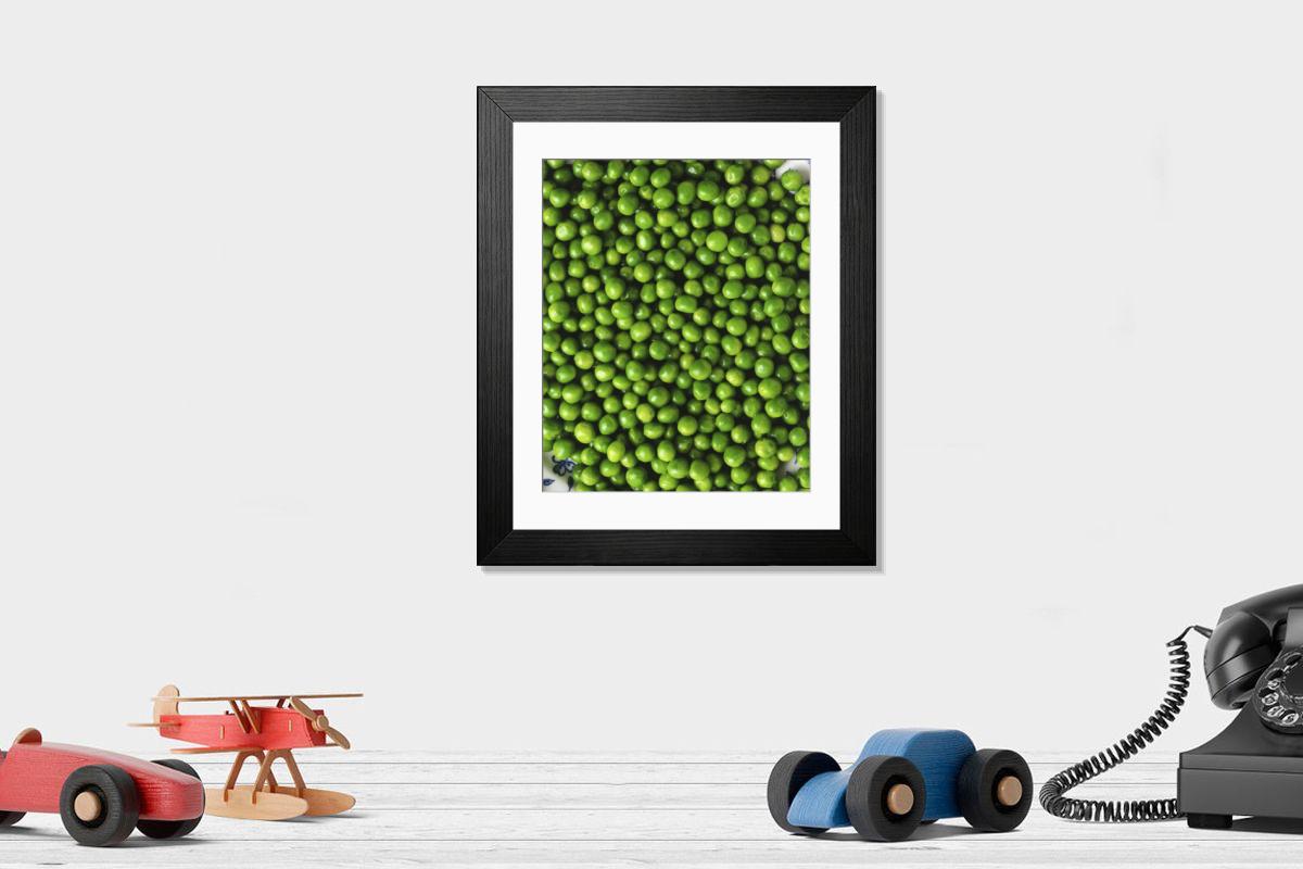 Shown hanging in a room: Modern 14"x12" (36x31cm)