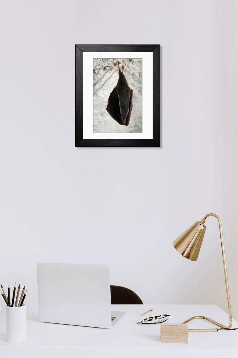 Shown hanging in a room: Modern 14"x12" (36x31cm)