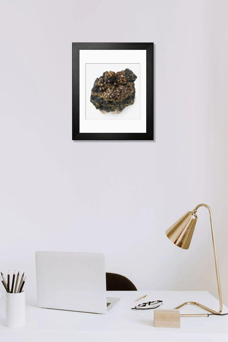 Shown hanging in a room: Modern 14"x12" (36x31cm)