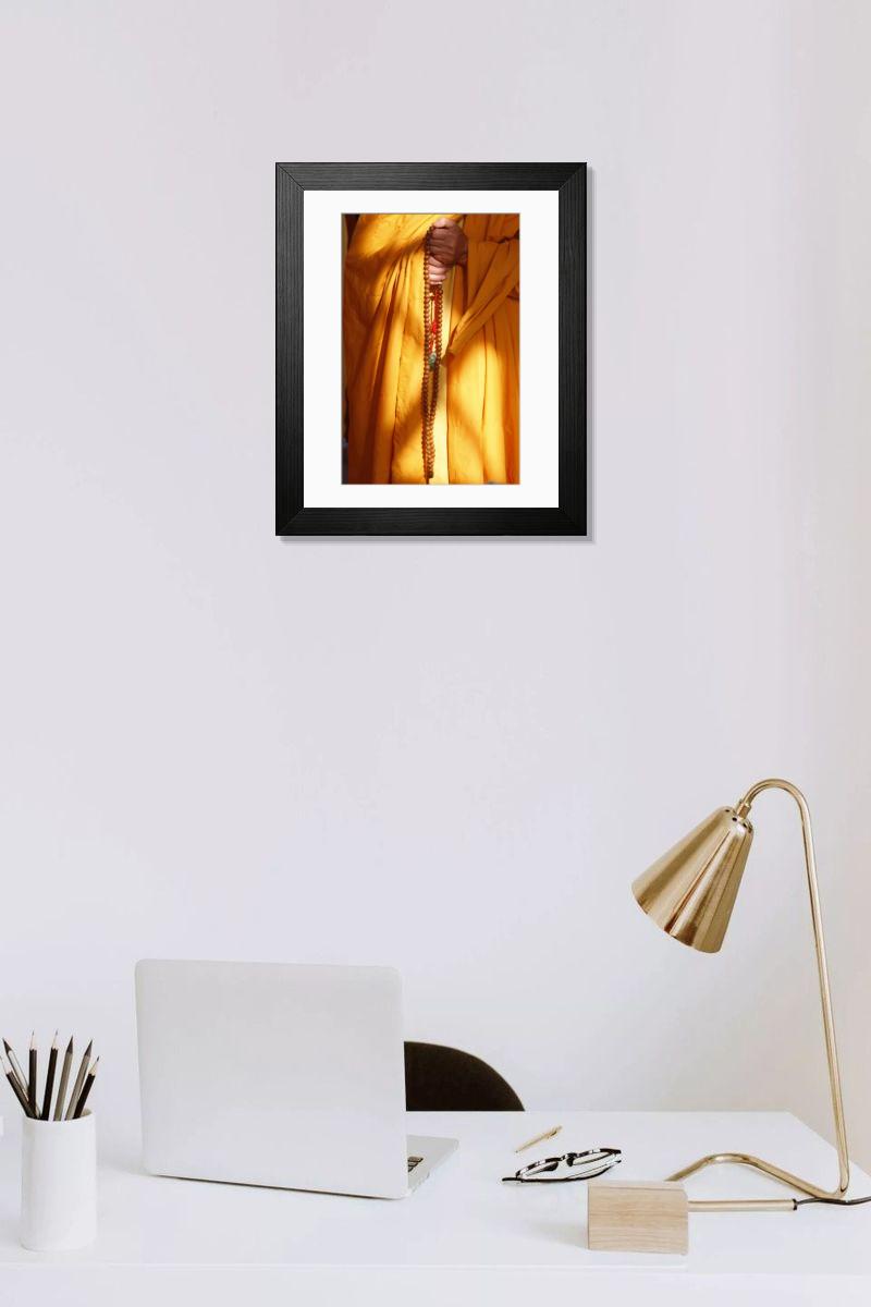 Shown hanging in a room: Modern 14"x12" (36x31cm)