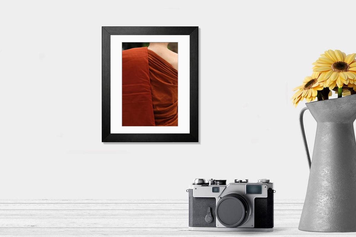Shown hanging in a room: Modern 14"x12" (36x31cm)