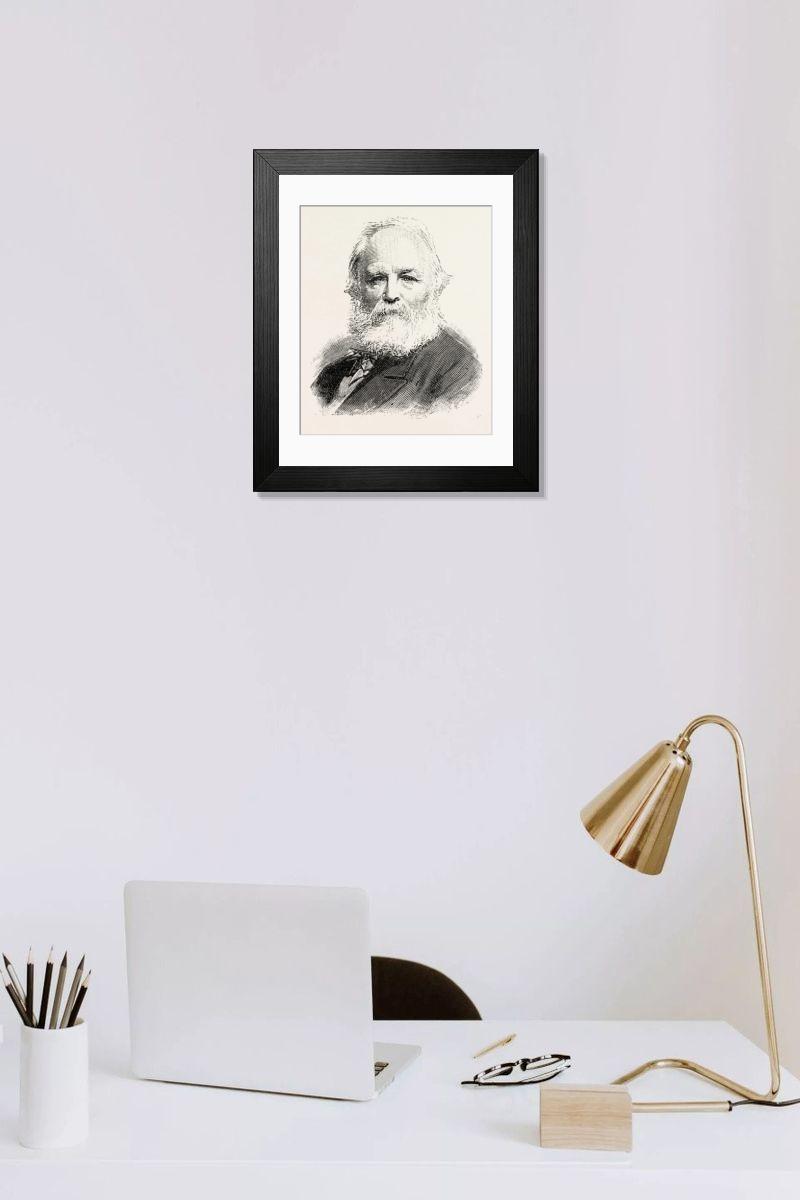 Shown hanging in a room: Modern 14"x12" (36x31cm)