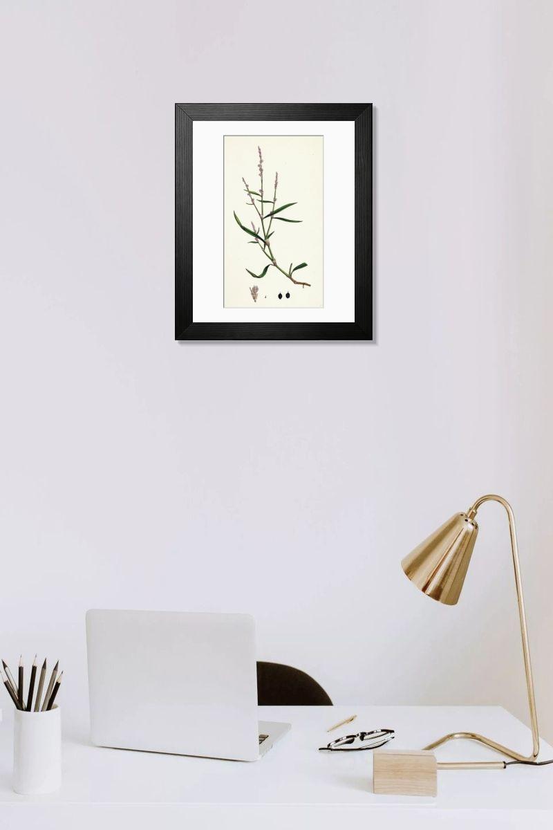Shown hanging in a room: Modern 14"x12" (36x31cm)