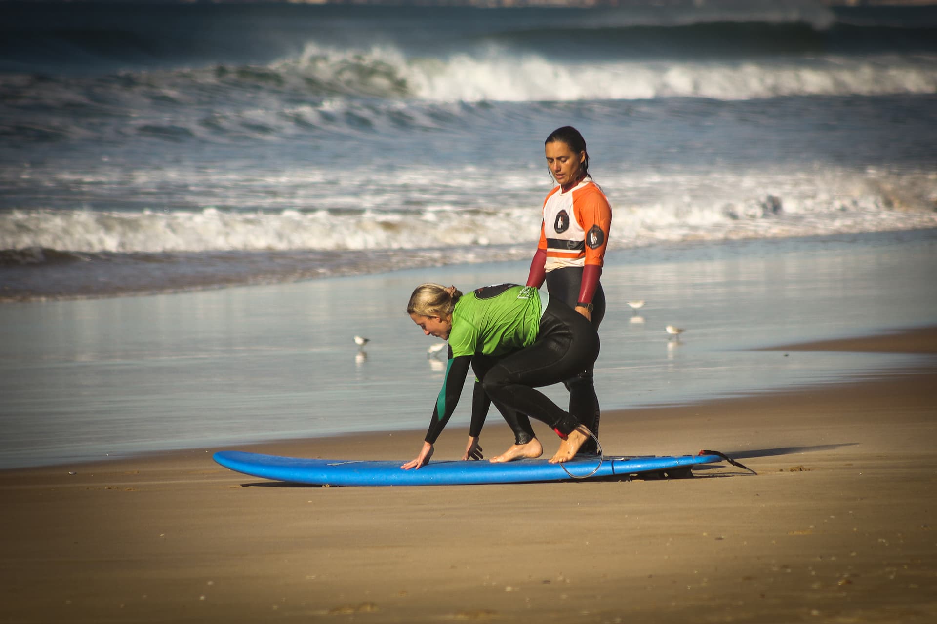 surf lessons near me Caparica Surf Academy Surf Camp