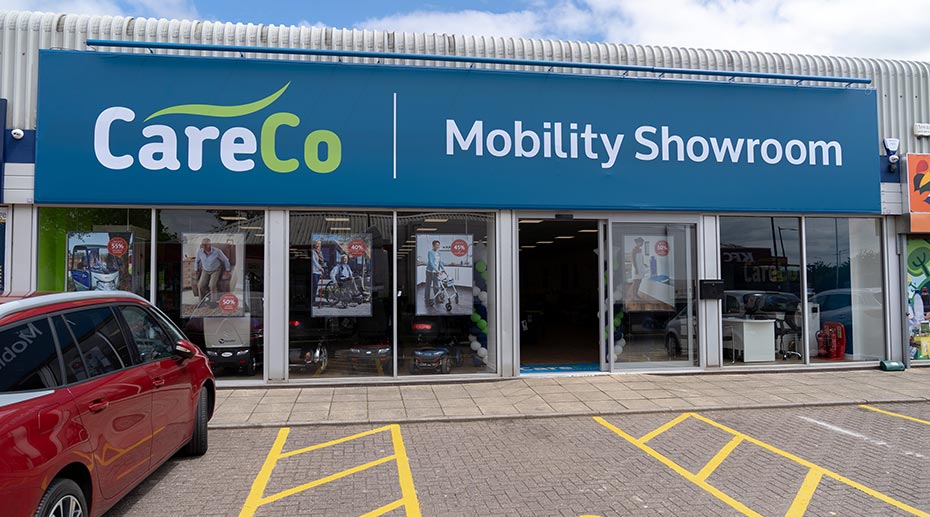 Milton Keynes Mobility Shop CareCo Mobility Showroom in Bucks