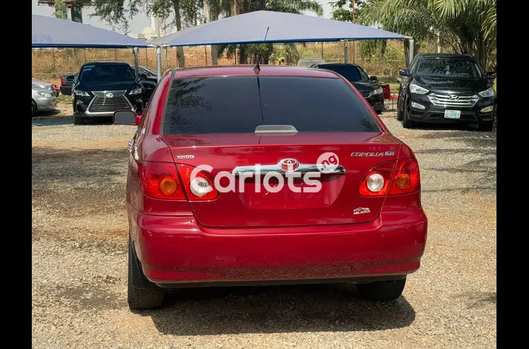 Nigerian used 2004 Toyota Corolla - 4/5