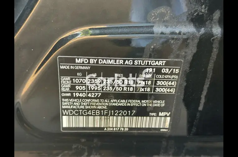 Used Mercedes Benz GLA 2015 - 4/5