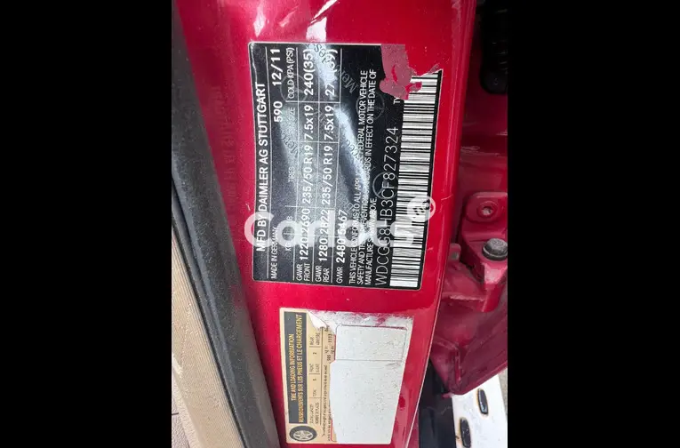 Clean Registered 2012 Mercedes Benz GLK350 4MATIC - 4/5