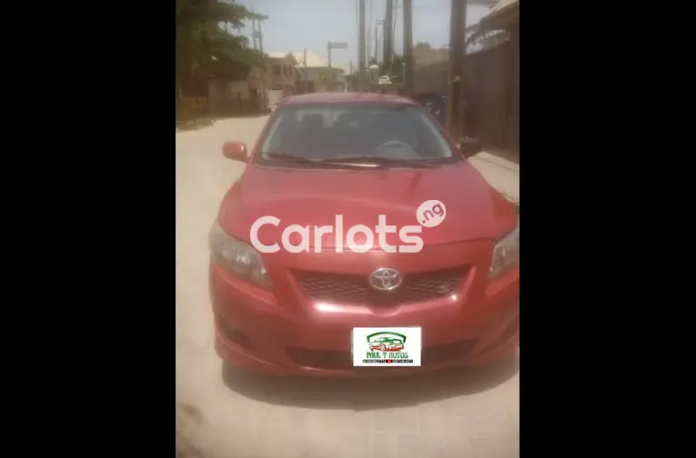 Clean Registered 2010 Toyota Corolla Sport