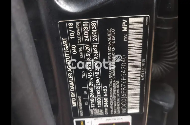 Clean 2019 Mercedes Benz GLC43S AMG - 4/5