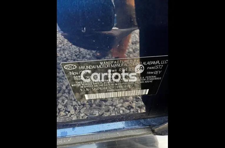 2020 HYUNDAI SONATA - 3/5