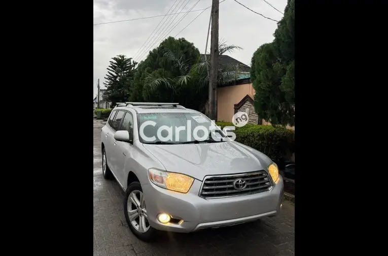 FOREIGN USED 2008 TOYOTA HIGHLANDER LIMITED - 1/5