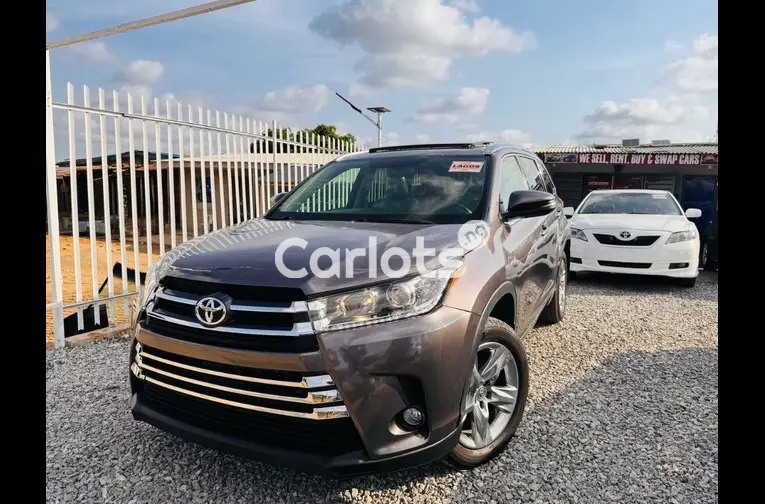 FOREIGN USED 2015⬆️2018 TOYOTA HIGHLANDER LIMITED - 1/5