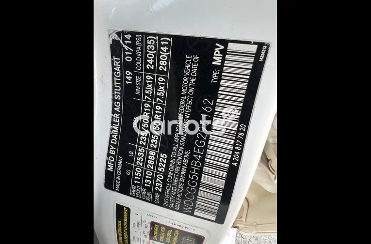 CLEAN REGISTERED 2014 MERCEDES BENZ GLK350 - 4/5