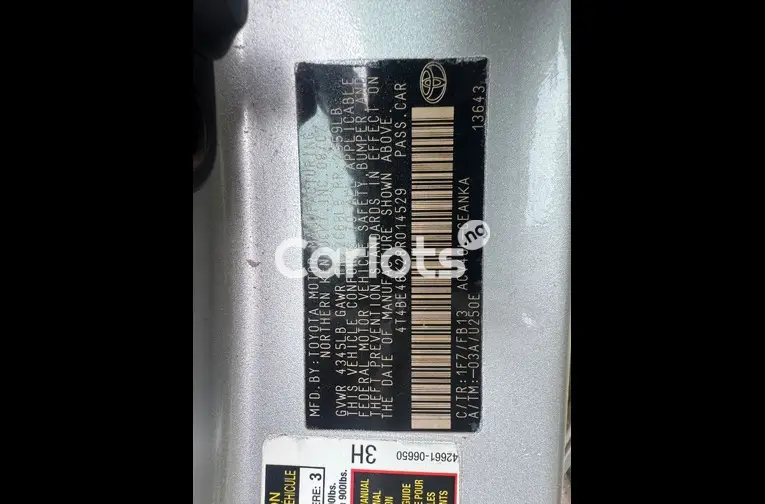 2008 TOYOTA CAMRY - 3/5