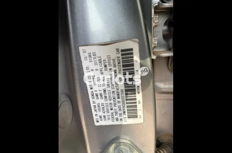 HONDA ACCORD 2010 - 5/6