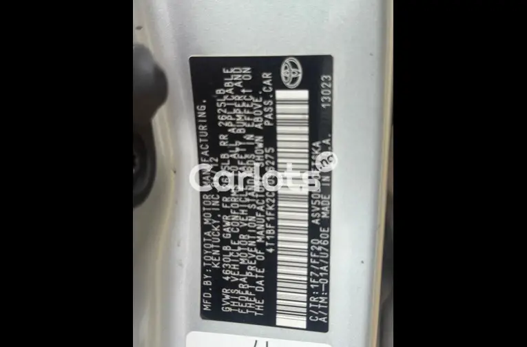 2013 TOYOTA CAMRY SE - 4/7