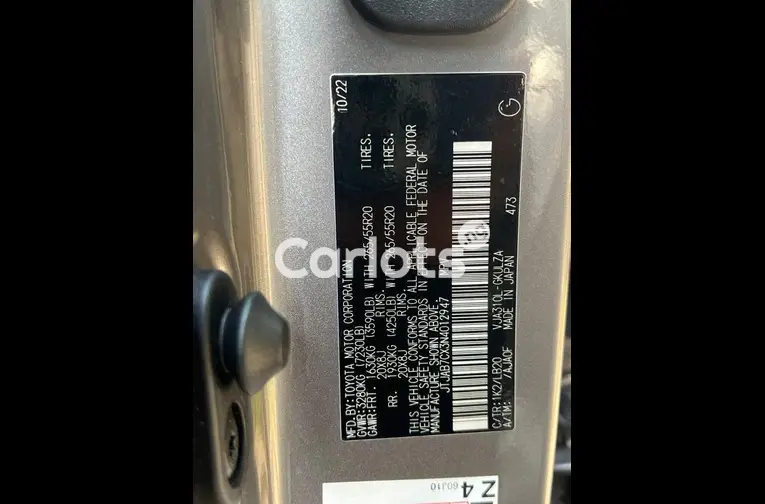 2022 LEXUS LX 600 - 2/7