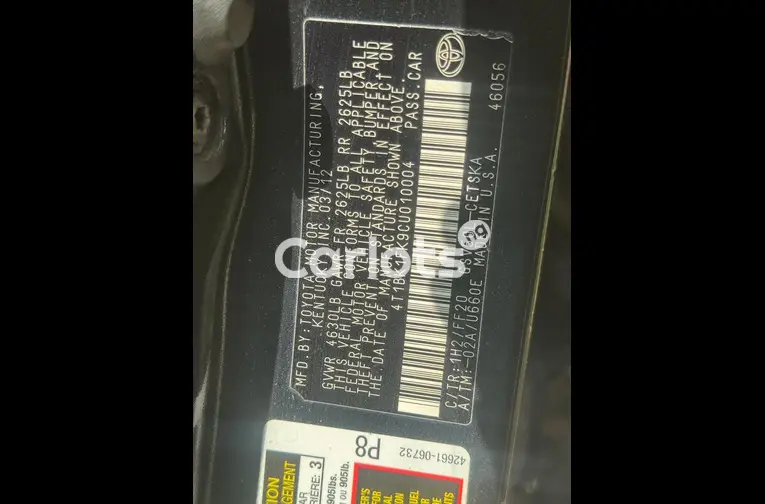 TOYOTA CAMRY 2013 SE KEYLESS - 3/7