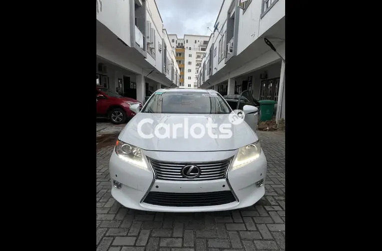 2014 LEXUS ES 350 WHITE - 1/7