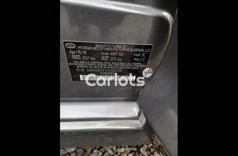 NEW ARRIVAL FOREIGN USED 2018 HYUNDAI SONATA SE - 5/7