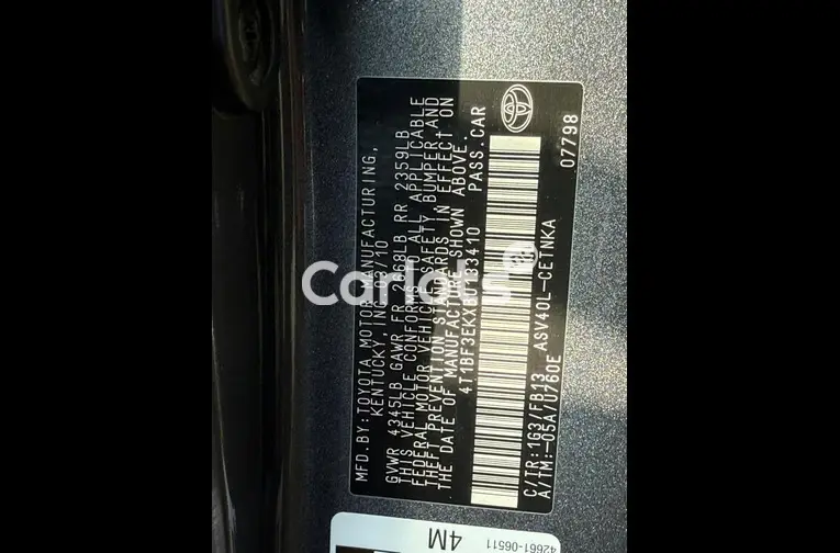 2010 TOYOTA CAMRY (VENZA ENGİNE) - 5/7