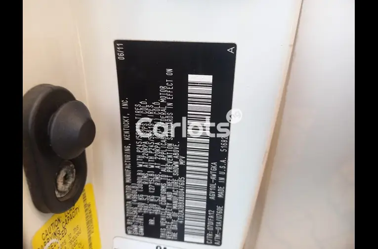 FOREIGN USED 2011 TOYOTA VENZA AWD 4PLUGS - 5/7