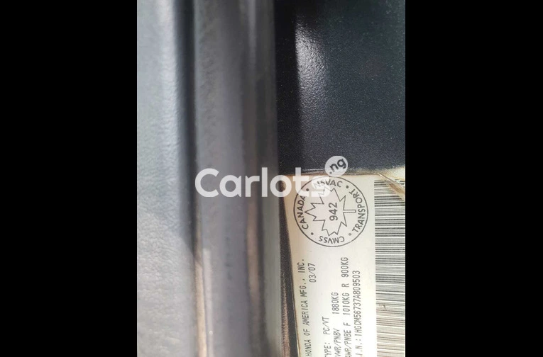 Registered 2007 Honda Accord (DC) - 5/7