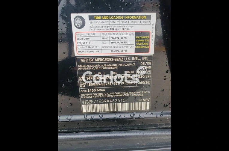 2009 Mercedes Benz GL 450 4matic - 2/7